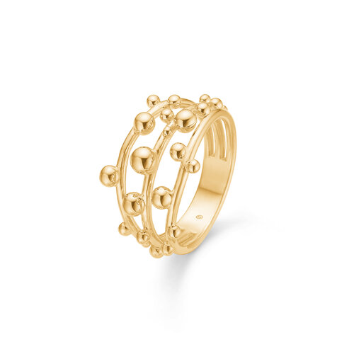 Mads Z Bubbles Ring Guld 1540166