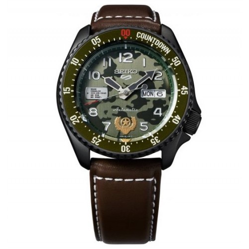 Seiko 5 Sport Street Fighter Guile Limited Ed...