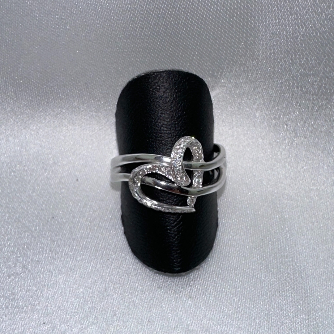 Diam Ring i 14 kt. hvidguld m. 31x0,007 ct. 4464825-34R