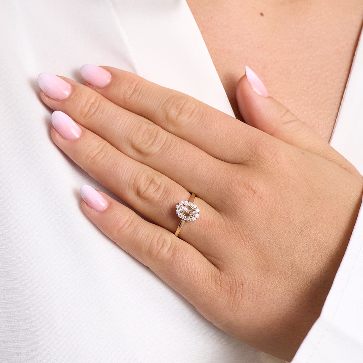 Mads Z 14 Kt Pastello Elegante Ring 1546002