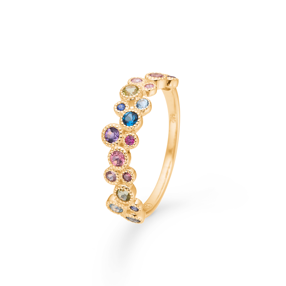 Mads Z Luxury Rainbow Petite Ring 1544066 Mads Z Luxury Rainbow Petite Ring 1544066