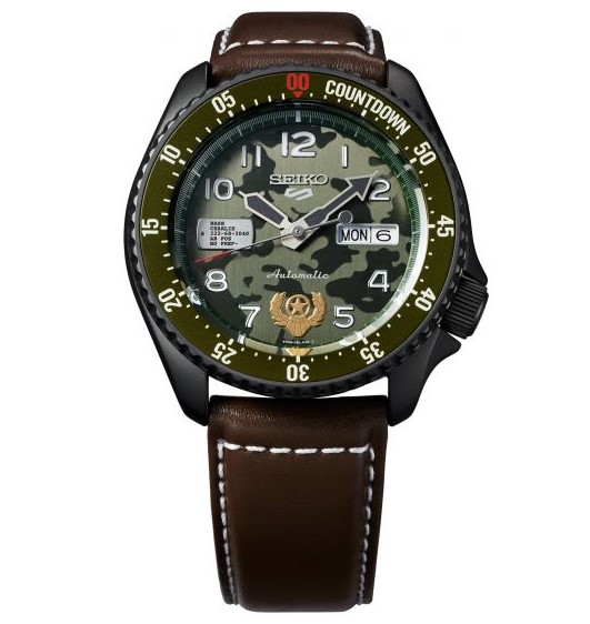 Seiko 5 Sport Street Fighter Guile Limited Edition SRPF21K1