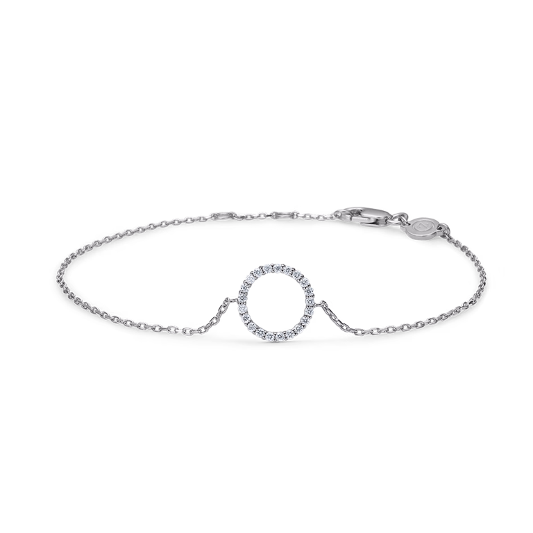 Mads Z 14 Kt. Diamond Halo Armbånd 1651024