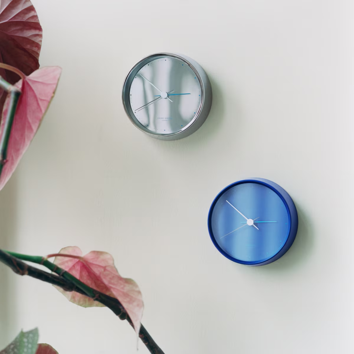 Georg Jensen Koppel Vægur 10 cm Blå 10020486 Georg Jensen Koppel Vægur 10 cm Blå 10020486