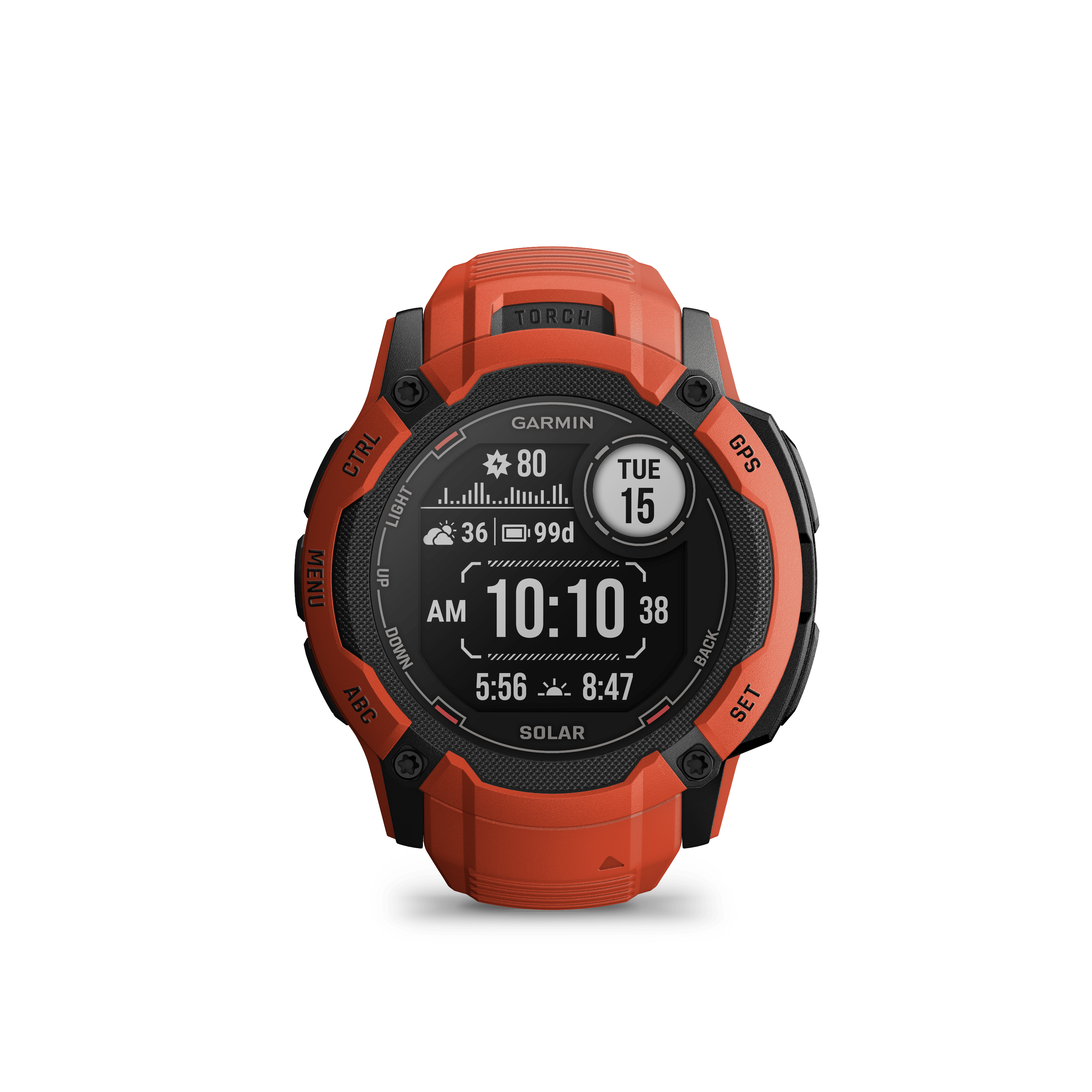 Garmin Instinct® 2X Solar Flame Red 010-02805-01