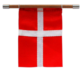 Aviendo Magnet Me Up - Danish Flag Walnut LV052