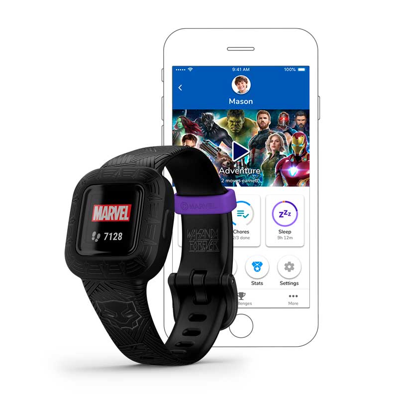 Garmin vivofit jr. 3 Marvel Black Panther