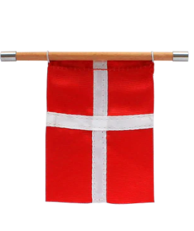 Aviendo Magnet Me Up - Danish Flag Beechwood LV051